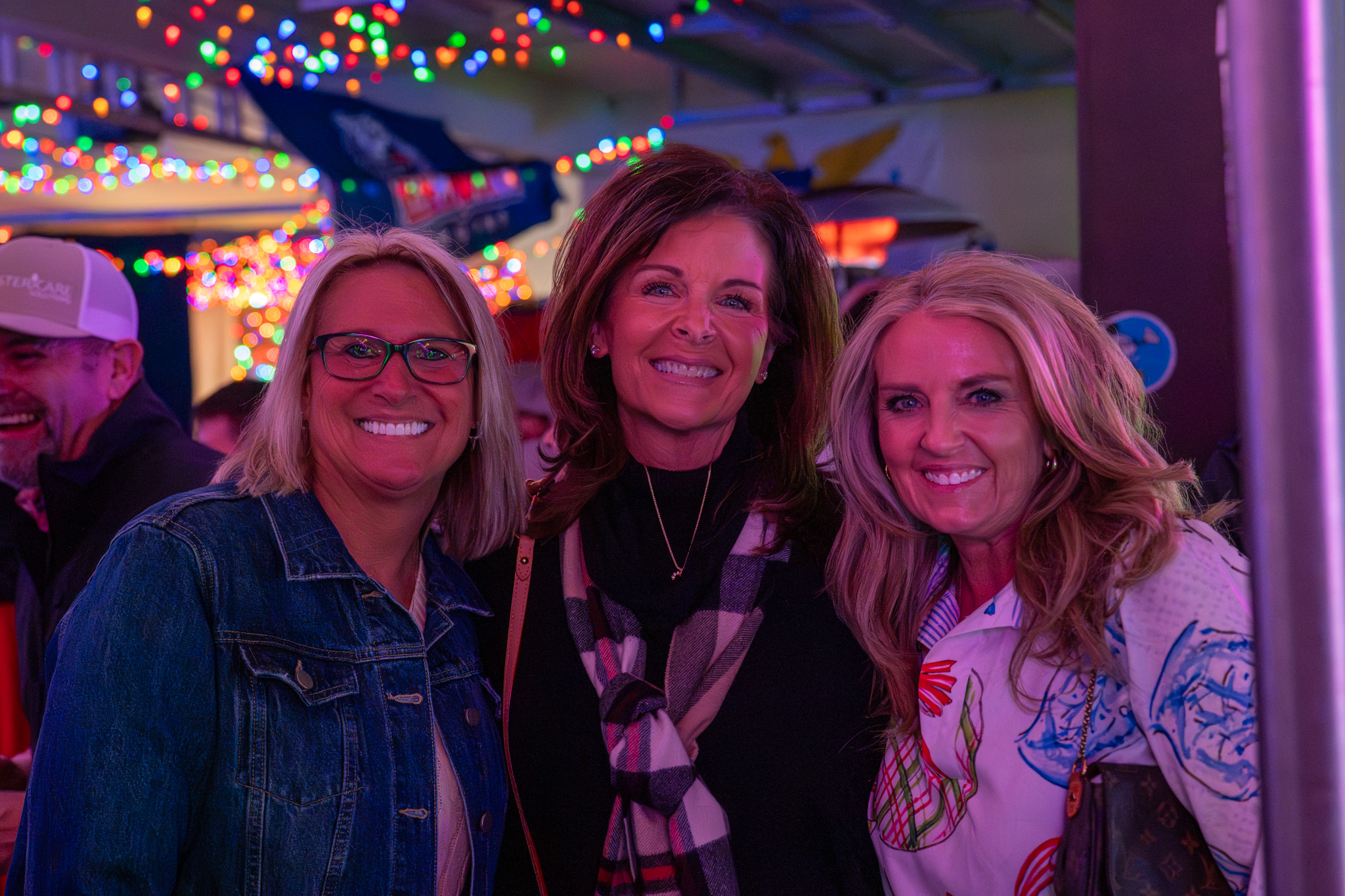 Group photo at event